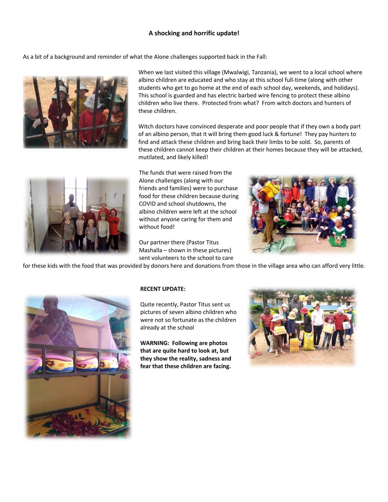 2023 Newsletter, page 1 of 2