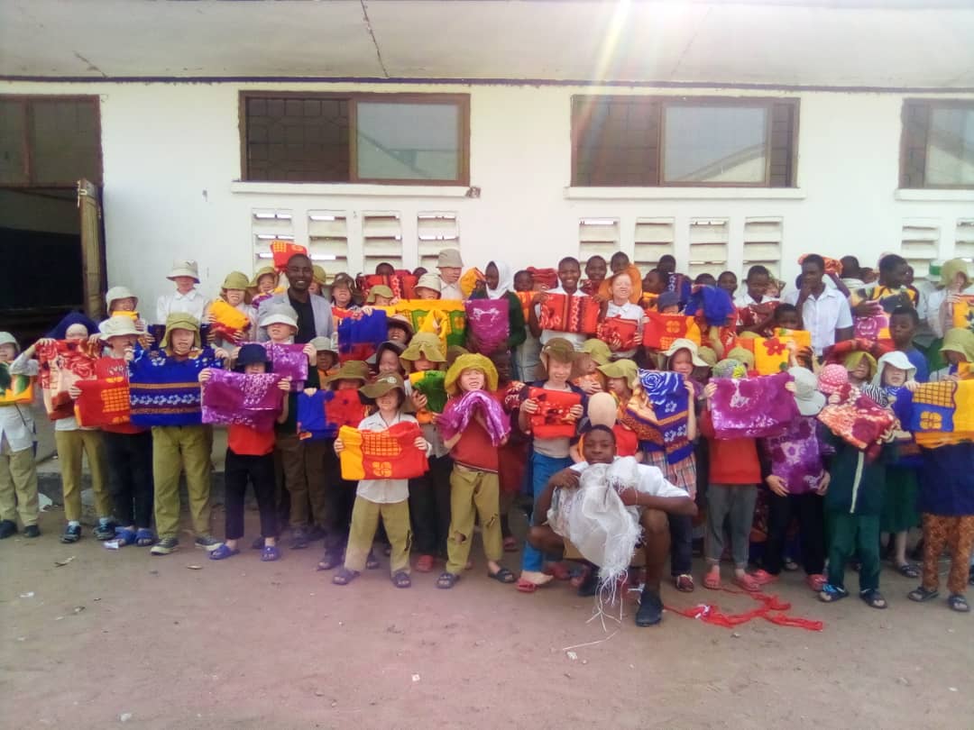 Children at the Mitindo school in Tanzania